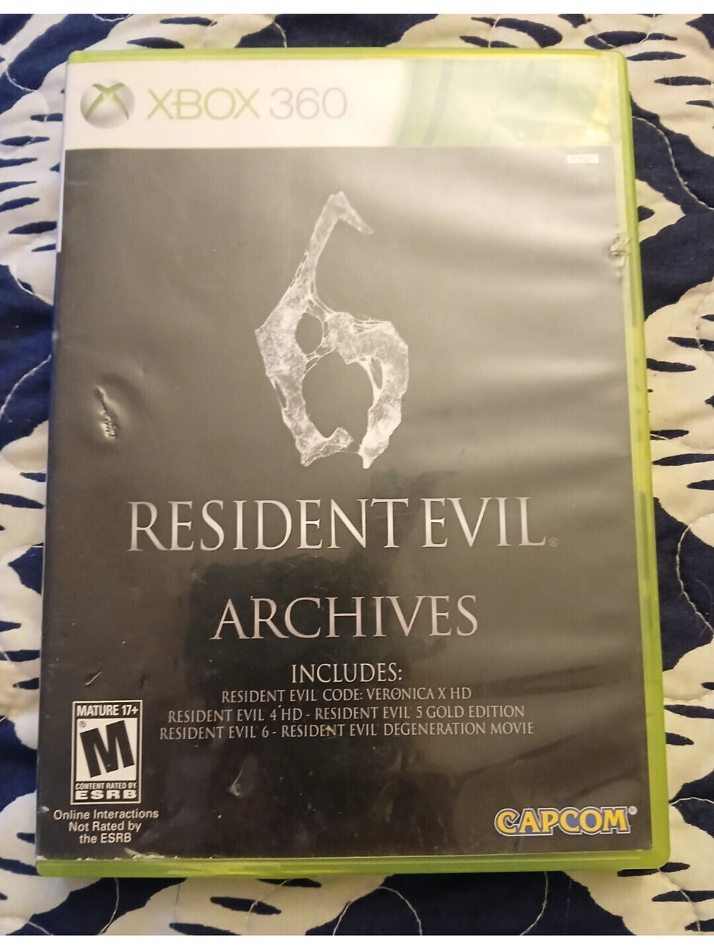 Resident Evil 6 Archives (Microsoft Xbox 360, 2012)
